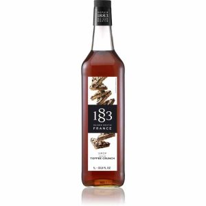 Xarope Crocante de Caramelo Maison Routin 1883, 1000 ml, ideal para bebidas. Adoce o seu dia com este produto de alta qualidade!