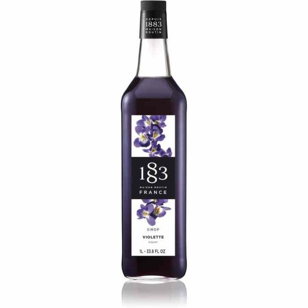 Xarope de Violeta Maison Routin 1883 1000 ml - Delicie-se com o sabor excepcional deste xarope de violeta de alta qualidade da Maison Routin 1883. Ideal para cocktails e sobremesas!