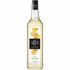 Xarope de Limão Yuzu Maison Routin 1883 1000 ml - Ideal para cocktails e sobremesas. Compre online!