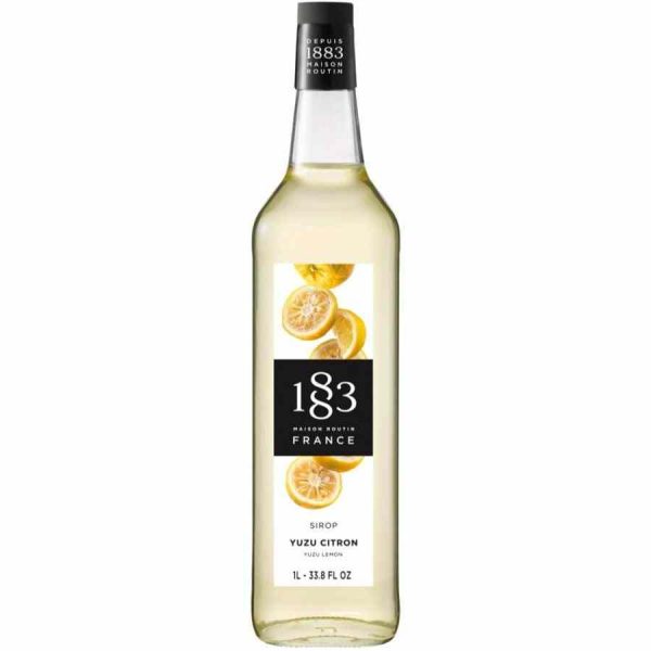 Xarope de Limão Yuzu Maison Routin 1883 1000 ml - Ideal para cocktails e sobremesas. Compre online!