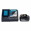 Carregador rápido Makita 191B51-7 PowerPack DC18RC e bateria 18V 5,0Ah - Carregamento veloz para ferramentas de energia Makita.