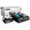 Carregador rápido Makita 191B51-7 PowerPack DC18RC e bateria 18V 5,0Ah para carregar com eficiência. Compre já este produto de qualidade!