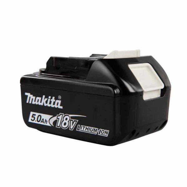 Bateria de iões de lítio Makita BL1860B 18V 6,0 Ah para ferramentas elétricas - Durabilidade e potência garantidas!
