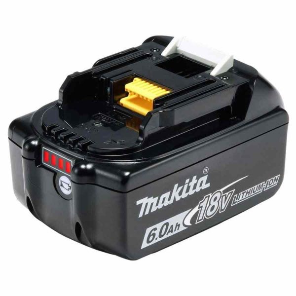 Bateria de íon-lítio Makita BL1860B 18V 6,0 Ah - Fonte de energia durável para ferramentas de qualidade. Compre agora!