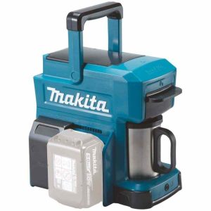 Máquina de café de íon de lítio Makita LXT/CXT DCM501Z para os amantes de café exigentes. Desfrute do seu café perfeito a qualquer hora e lugar.