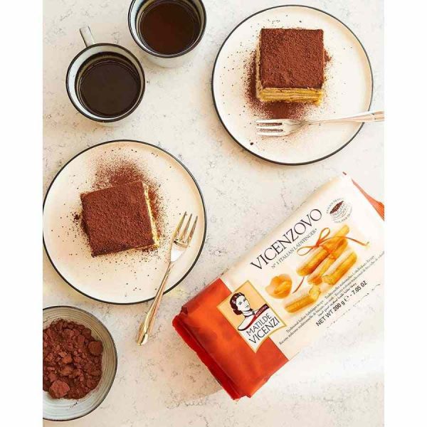 Deliciosos Palitos de La Dama Matilde Vicenzi Savoiardi, Embalagem de Luxo - Compre Online!