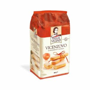 Bolachas de Champanhe Matilde Vicenzi Savoiardi Ladyfingers - Deliciosas e Crocantes para sobremesas gourmet. Compre online!