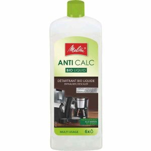 Desincrustante Melitta Anti Calc Bio Líquido 250 ml - Limpeza Profunda e Rápida para Máquinas de Café. Elimina Calcário e Resíduos. Compre Agora!