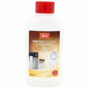 Líquido de limpeza Melitta Perfect Clean para espumadores de leite - 250 ml, alta qualidade para manter seu equipamento impecável.