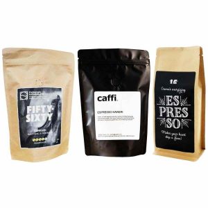 Café expresso finlandês da Micro Roastery em embalagem de 3 x 250 g, qualidade premium para os amantes de café. Ideal para comprar online!