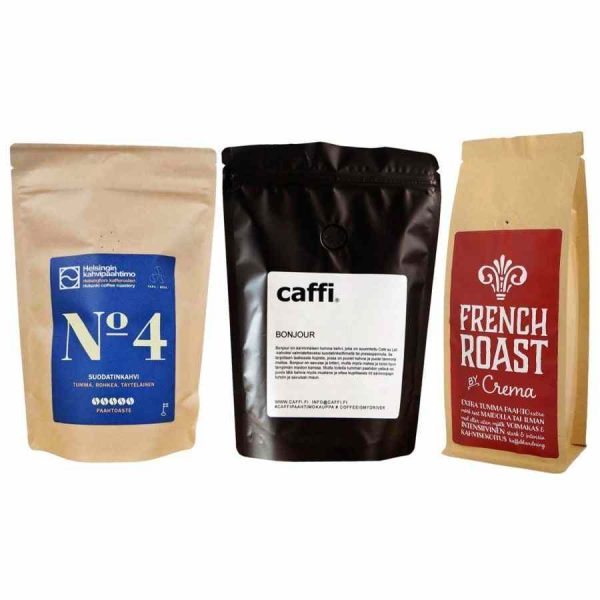 Cafés Torrados Franceses Micro Torrefação 3 x 250 g - Delícias aromáticas para os amantes de café. Compre agora!