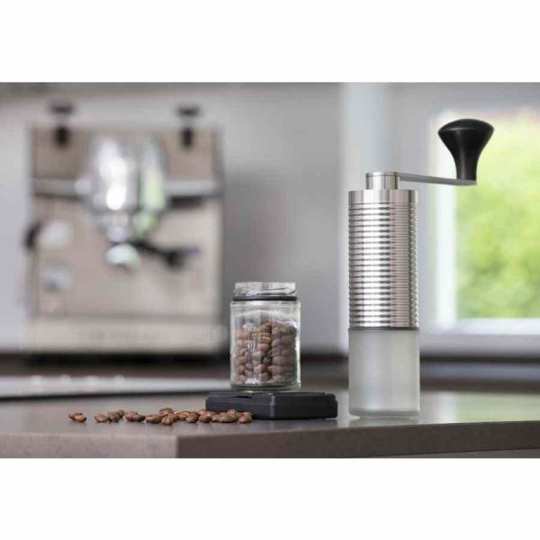 Moedor de Café Compacto - Moinho de Alta Qualidade para Café Fresco Moído, Ideal para Casa ou Escritório. Transforme seus grãos em incrível café!