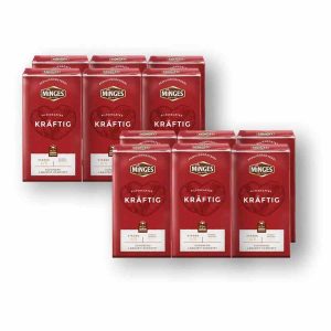 Minges Kraftig 12 x 500 g Café Moído - Café moído de alta qualidade em embalagem de 12 unidades de 500 g