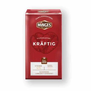 Minges Kraftig 500 g Café Moído - Delicioso café moído de alta qualidade para desfrutar em casa. Compre online agora!