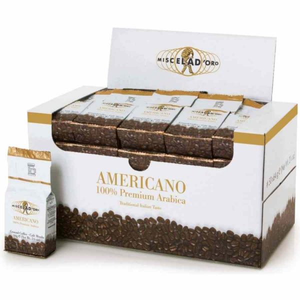 Café Filtro Moído Premium American Gold Blend 100% Arábica 50 x 64 g unid. - Sabor intenso e aroma irresistível para um café perfeito! Ideal para os apreciadores de café de qualidade. Compre online agora.