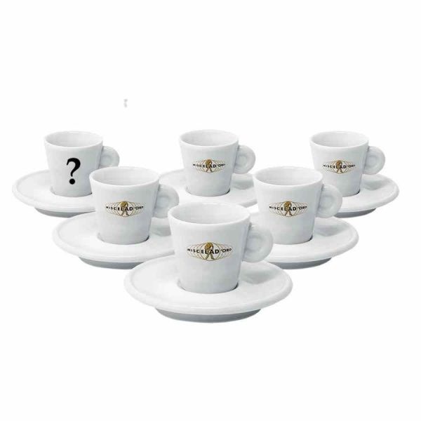 Copo Miscela d'Oro Espresso 60 ml - embalagem com 6 para desfrutar do melhor café em casa. Compre agora e delicie-se!