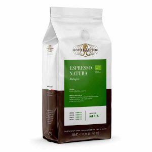 Delicie-se com o delicioso Miscela d'Oro Espresso Natura - o melhor café em grão para a sua máquina de café expresso. Compre online!
