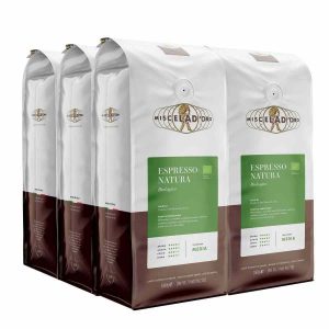 Café italiano de alta qualidade Miscela d'Oro Espresso Natura para comprar online. Experimente a perfeição do café expresso!