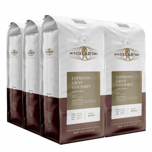 Café Miscela d'Oro Gran Gourmet 100% Arábica, aroma intenso e sabor requintado para os amantes de café exigentes. Ideal para comprar online!