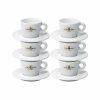 Copos de Latte Miscela d'Oro de 280 ml - Conjunto de 6 unidades, elegantes e duráveis para desfrutar do seu café com estilo. Compre online!