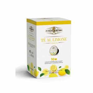 Chá Miscela d'Oro Limão - Cápsulas Compatíveis Dolce Gusto®, caixa de 10 unidades, saboroso e requintado. Aproveite o momento especial!