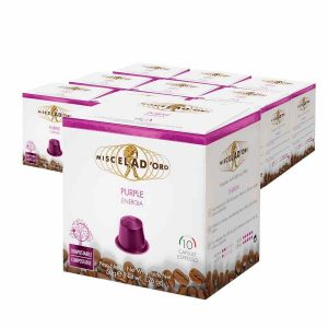 Cápsulas de Café Roxas Miscela d'Oro para Nespresso - Pack de 100 - Qualidade premium para momentos únicos de degustação.