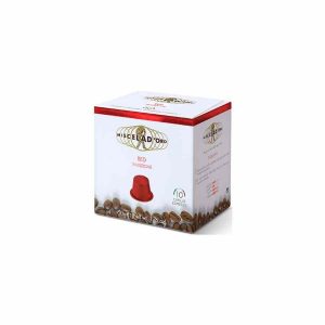 Cápsulas de café Miscela d'Oro Red Nespresso compatíveis - Desfrute de um café encorpado e aromático. Embalagem com 10 unidades. Ideal para máquinas Nespresso.