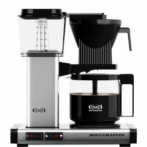 Cafeteira Automática Moccamaster 1,25 l em Prata Polida - Máquina de Café Premium para Cafés Perfeitos em Casa - Compre Online Aqui!