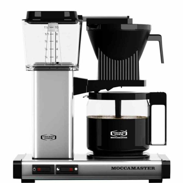 Cafeteira Automática Moccamaster 1,25 l em Prata Polida - Máquina de Café Premium para Cafés Perfeitos em Casa - Compre Online Aqui!