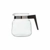Jarro de vidro Moccamaster 1,25 litros, design Premium para cervejeiras da série K, cor preta - Ideal para café fresco e delicioso.