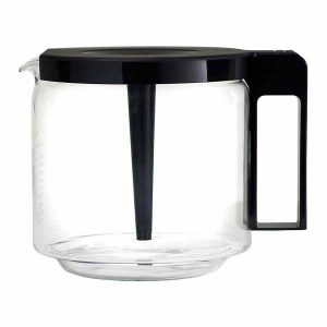 Jarro de vidro Moccamaster 1,25 litros p/ cervejarias KBG, KBGC e CD, tampa preta - Qualidade premium para café perfeito. Compre online!