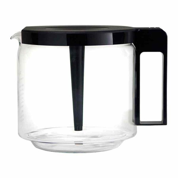 Jarro de vidro Moccamaster 1,25 litros p/ cervejarias KBG, KBGC e CD, tampa preta - Qualidade premium para café perfeito. Compre online!