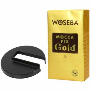 Tampa Moccamaster Para Porta Filtro + Café Woseba Mocca Fix Ouro 500 g: Desfrute do melhor café com este conjunto exclusivo!