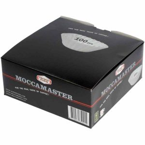 Filtro de Café em Papel Branqueado Oxigénio Moccamaster 110 mm 100 un - Compre online agora para o melhor café!