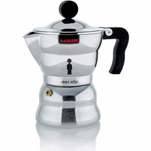 Máquina de café expresso Moka Alessi AAM33 - Desfrute do melhor café em casa com esta elegante máquina de qualidade premium. Compre online!