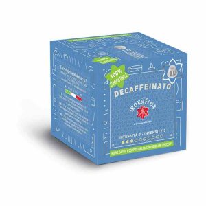 Cápsulas de café descafeinado Nespresso Mokaflor, compatíveis e premium. Aproveite 10 unidades! Sinônimo de qualidade e sabor.