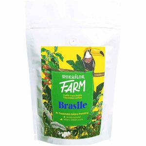 Grãos de Café Mokaflor FARM Brasile da Fazenda Isidro Pereira, 250g. Café premium do Brasil. Ideal para verdadeiros apreciadores de café.