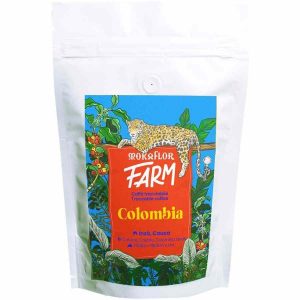 Grãos de café Mokaflor FARM Colômbia Inzà Cauca 250 g, cultivados com carinho e colhidos à mão. Aprecie a excelência dessa iguaria!