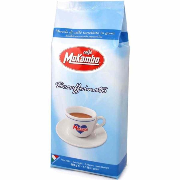Café Descafeinado Mokambo Decaffeinato - Sabor intenso sem cafeína para apreciar a qualquer hora do dia. Compre online e desfrute da melhor qualidade.