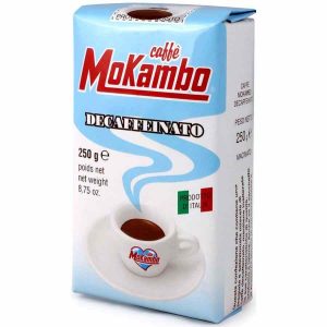 Café Descafeinado Mokambo Decaffeinato - Aroma intenso, sabor suave. Compre agora o melhor café descafeinado online!