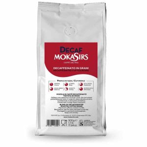 MokaSirs Descafeinado 500 g Café em Grãos - Café de qualidade premium, aroma delicioso, sabor intenso. Compre já online!
