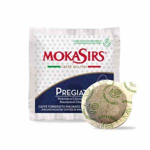 MokaSirs Pregiato Café Espresso em cápsulas 200 un – Desfrute do melhor café em cápsulas, feito com qualidade premium, para comprar online.