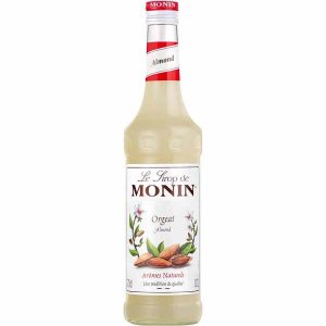 Xarope de Orgeat de Amêndoa Monin 700 ml - Delicioso xarope de amêndoa para cocktails e sobremesas. Compre online!