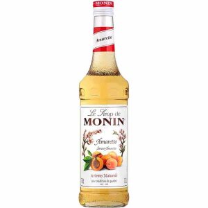 Xarope Monin Amaretto - Delicie-se com o sabor intenso deste xarope premium para drinks. Perfeito para bebidas sofisticadas. Compre online agora!