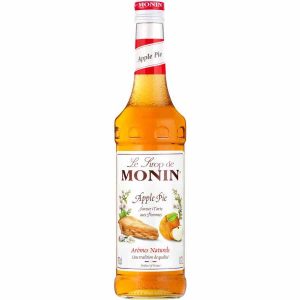 Xarope Monin de Torta de Maçã 700 ml - Delicioso e versátil para criar cocktails únicos em casa. Ideal para confeitaria e bebidas gourmet. Compre online!