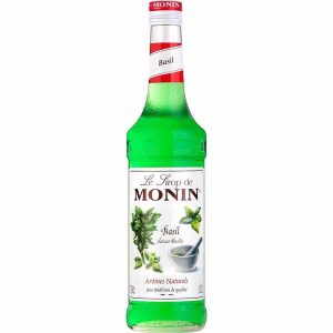 Xarope de Manjericão Monin 700 ml: Adoça com qualidade premium. Compre agora para saborear um toque especial em suas bebidas favoritas!