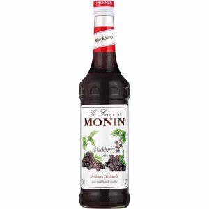 Xarope de Amora Monin 700 ml - Delicioso xarope de amora para bebidas especiais. Ideal para criar cocktails e sobremesas incríveis. Compre já!