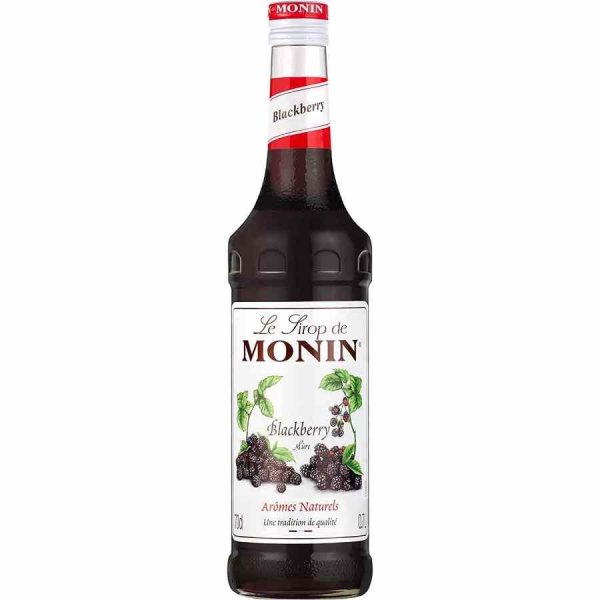 Xarope de Amora Monin 700 ml - Delicioso xarope de amora para bebidas especiais. Ideal para criar cocktails e sobremesas incríveis. Compre já!