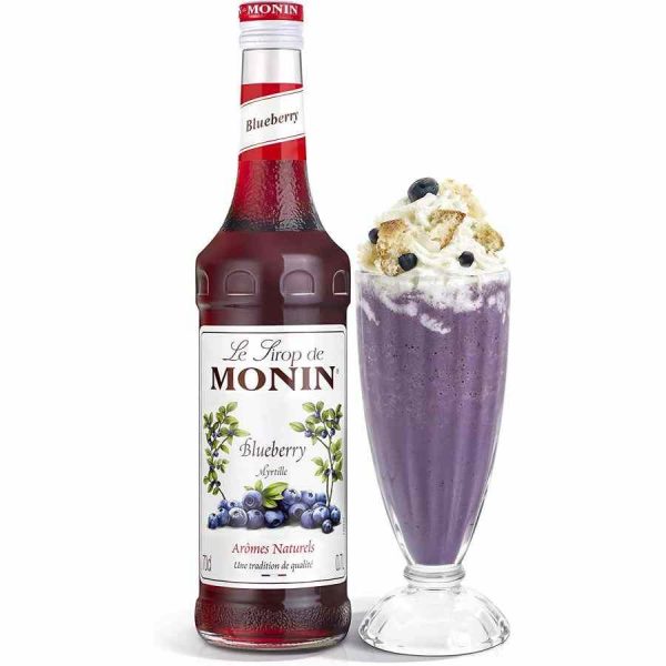 Xarope de Mirtilo Monin 700 ml - Ideal para drinks e sobremesas deliciosas. Compre já e surpreenda seu paladar!