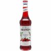 Xarope de Cranberry Monin de alta qualidade, ideal para adicionar um toque frutado às suas bebidas favoritas. Compre online!
